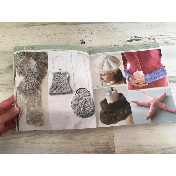 Luxury Yarn One-Skein Wonders 101 Small Indugences Knitting Project Book Fancy - Picture 5 of 10